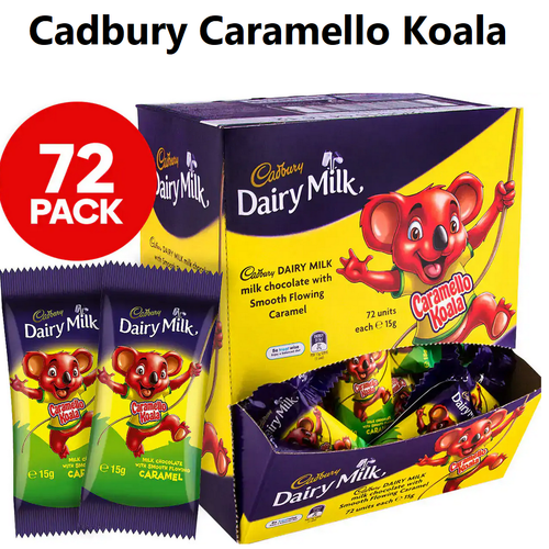 Cadbury Caramello Koala 72pk Milk Chocolate Coated Caramel Treats