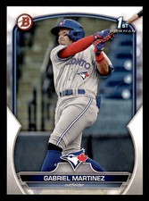 2023 Bowman Gabriel Martinez #BP-45 FBC Toronto Blue Jays