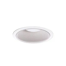 Halo White 6" LED Recessed Lighting Open Baffle Trim, (494WB06) FS