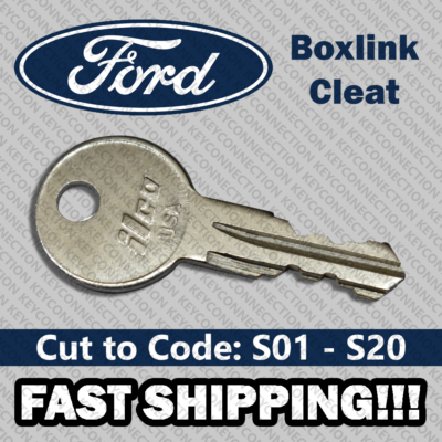 #ad #ad Boxlink Cleat Replacement Key Ford Truck Bed Tie Downs Cut to Code S01 S20 $7.99