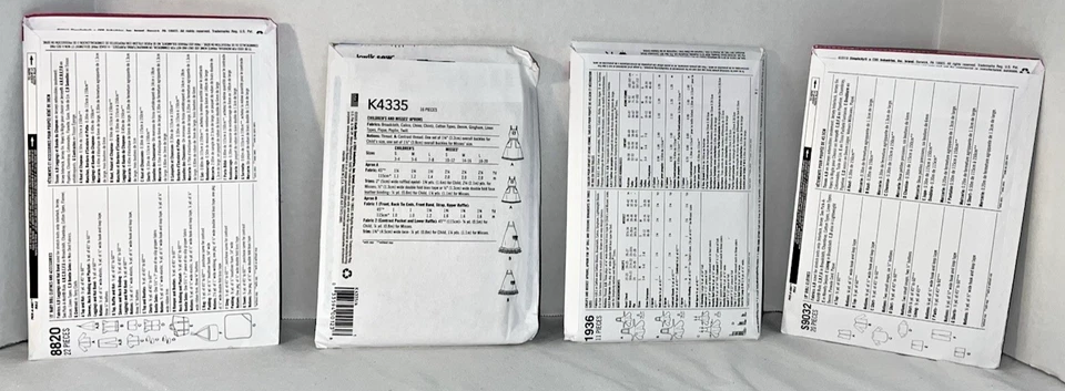 Lot of 4 Brand New Mint Simplicity & Kwik Sew Patterns-Dolls, Mom & Me Matching - Image 4 of 4