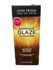John Frieda Brilliant Brunette Luminous Glaze, Colour Enhancing Glaze, Designed