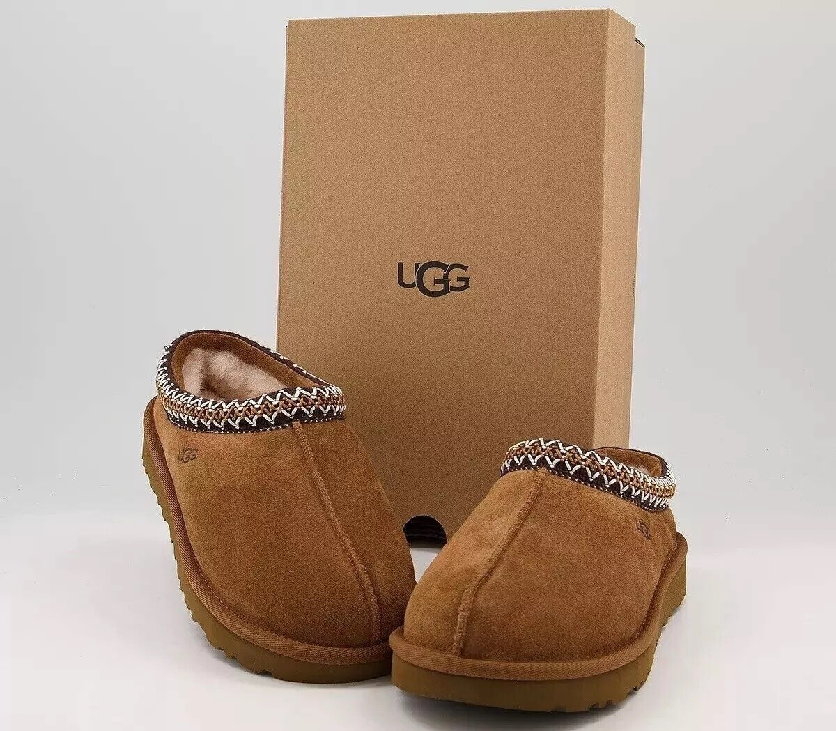 Brand New UGG Chestnut Tasman Slippers UGG Tasman Slipper in Chestnut: Comfortable Outdoor Footwear  main image 3