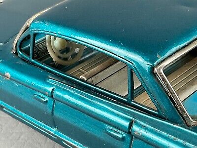 1960s Bandai Cadillac 4-Door Sedan Hard Top Tin Friction Car 1960s Bandai Cadillac 4-Door Sedan Hard Top Tin Friction Car