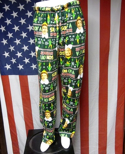 ELF Christmas movie lrg pajamas Will 