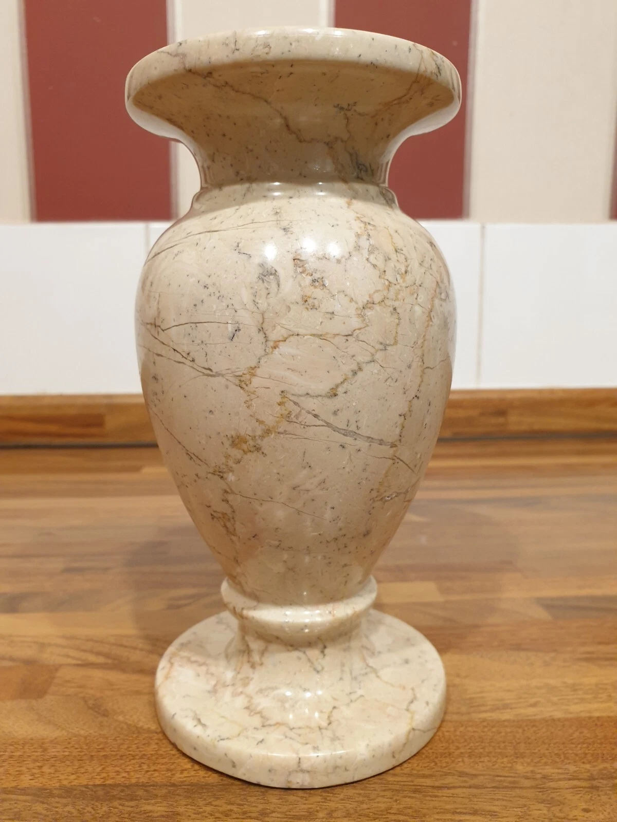 Stone Marble Necked Vase