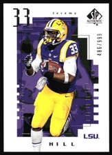 2014 SP Authentic Jeremy Hill Rookie /999 #FW-41 LSU Tigers