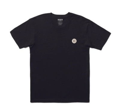 Stance Mens ESTABLISHED Tee Shirt Crew Neck Short Sleeve Black 100% Cotton New