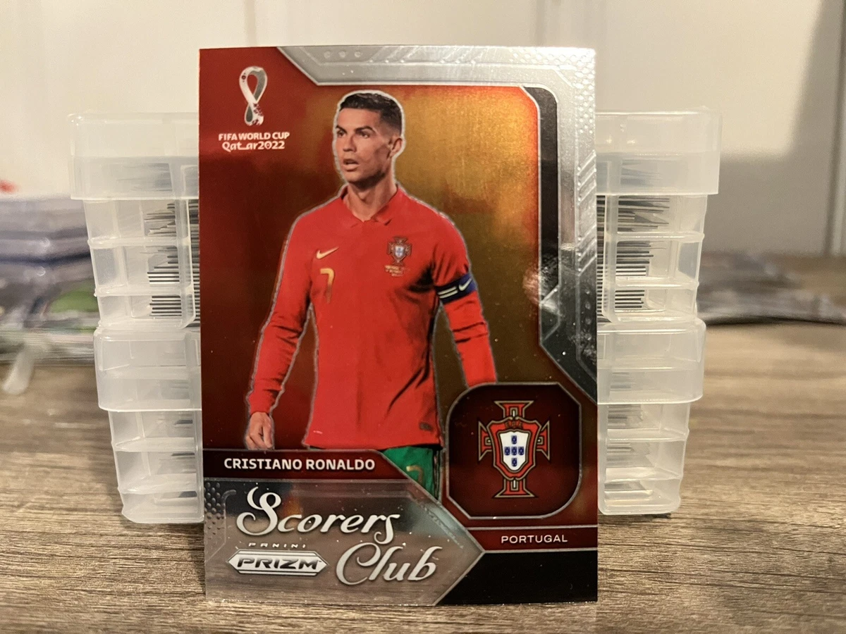 2022 Panini Prizm World Cup Qatar Cristiano Ronaldo #7 - огромный