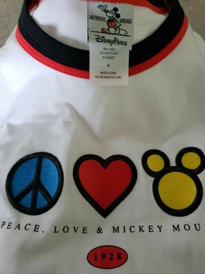 peace love and mickey mouse