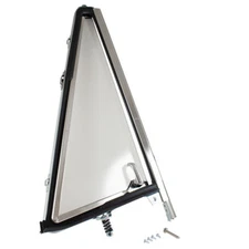 CJ Classic Trucks Vent Window Assembly Stainless Steel Passenger Side Bronco ...
