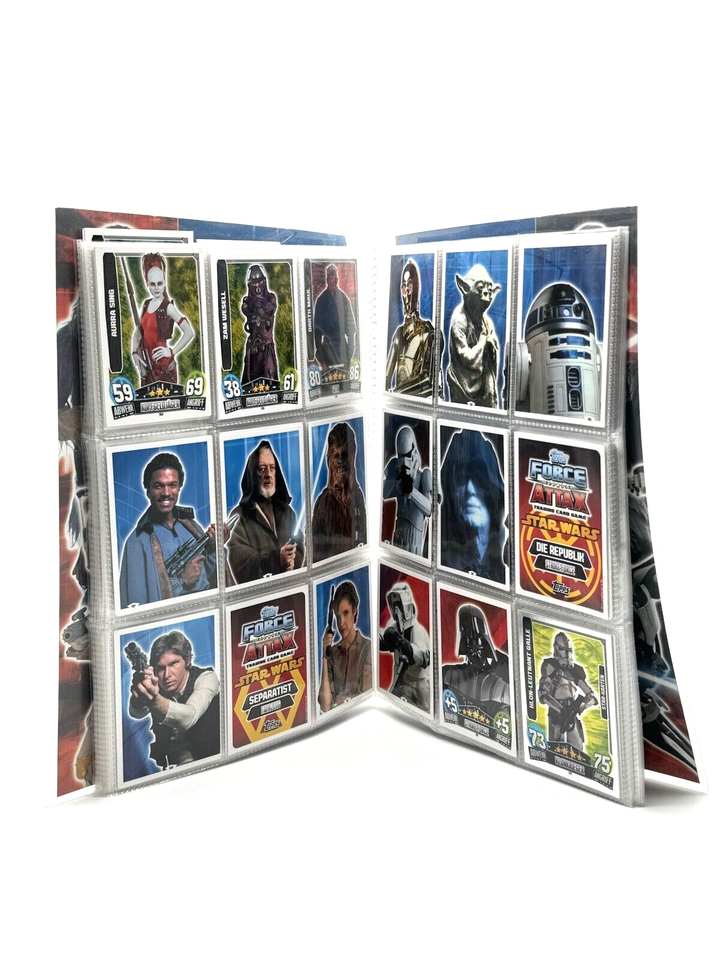 Star Wars Force Attax Serie 3 Sammelmappe Star Wars Force Attax Movie Serie 3 Sammel-Mappe Force Meister + LE