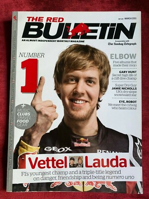 RED BULLETIN magazine March 2011 SEBASTIAN VETTEL Oscar Pistorius Jamie Nicholls