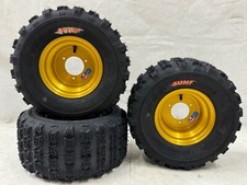 Honda Atc 70 Dwt 18 Gold Aluminum Front And Rear Tires Rims Wheels Sunf Xc A027 Honda Atc 70 Dwt 18 Gold Aluminum Front And Rear Tires Rims Wheels Sunf Xc A027