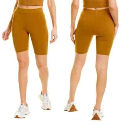 Good American Essentials Size 7 / Women's Plus Size 4X Brown Bike Shorts NWT