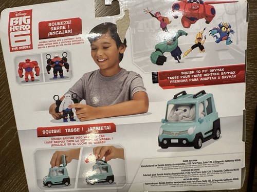 Figura de acción Disney Marvel 2018 Bandai Big Hero 6 Squish to Fit BayMax leer descripción - Imagen 15 de 24