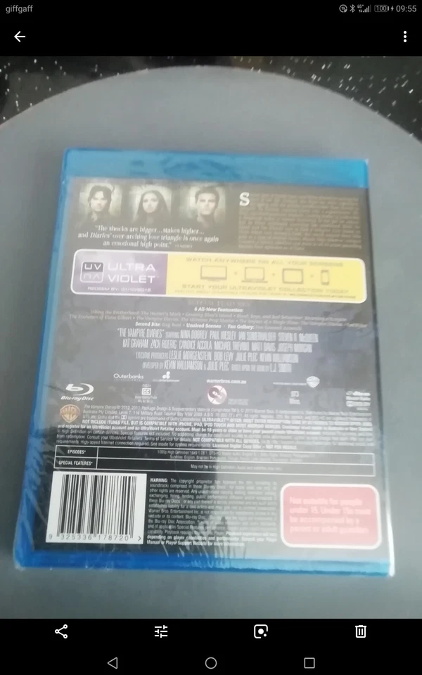 The Vampire Diaries The Complete 4th Season Limited Edition (Blu-ray, 2013) New - Image 2 of 2