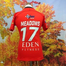 James Meadows London Broncos Match Worn Away Trikot 2020. UK Herren Gr. Medium