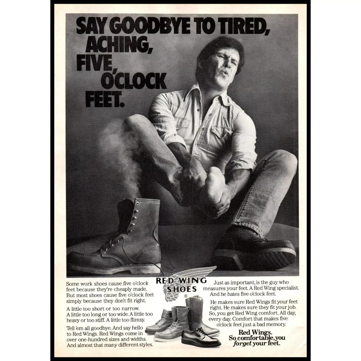 The boot hotsell guy red wing