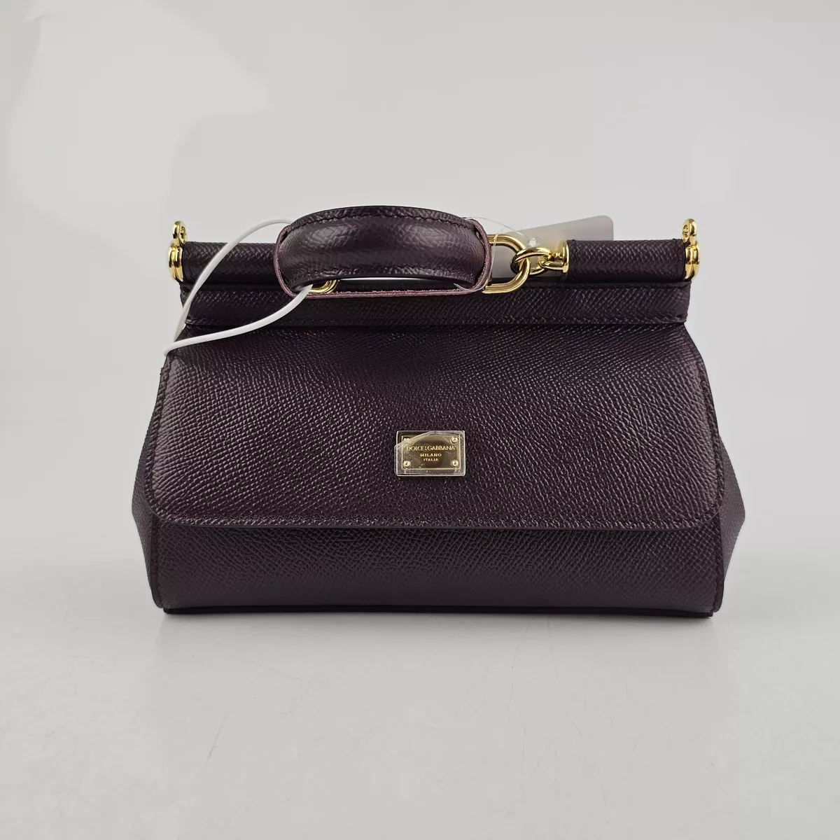 Dolce & Gabbana - Small Sicily Bag in Dauphine Leather