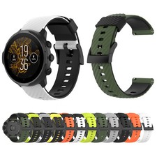 Soft Rubber Strap For Suunto 7 9 Baro 9 Spartan D5 Wrist Band Silicone Bracelet
