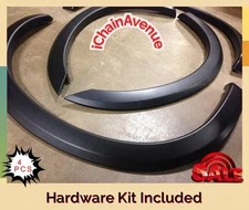 1999-2007 Ford F250 Super Duty Factory OE Style ABS Fender Flares - No-Drill