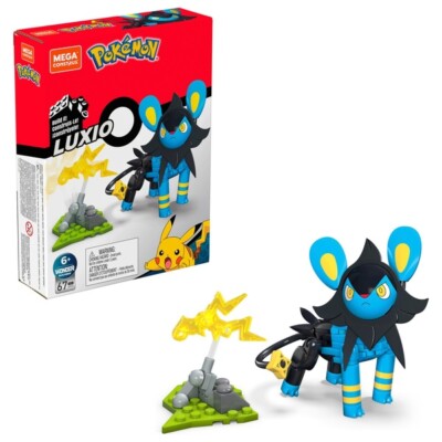 Pokemon Mega Construx Luxio 67 Teile Wonder Builders NEU & OVP TOP !!!