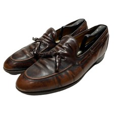Johnston Murphy Limited Collection Slip On Tassel Loafer Made in USA Mens 10.5 D