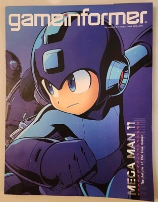 Game Informer #297 January 2018 Mega Man 11 Cover Grand Theft Auto Last Of Us