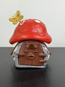 Smurf Mushroom House | eBay