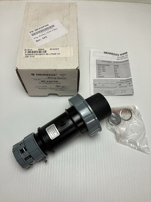 Mennekes ME 430P5W Pin & Sleeve Watertight Plug 30A 3P 4W 600VAC