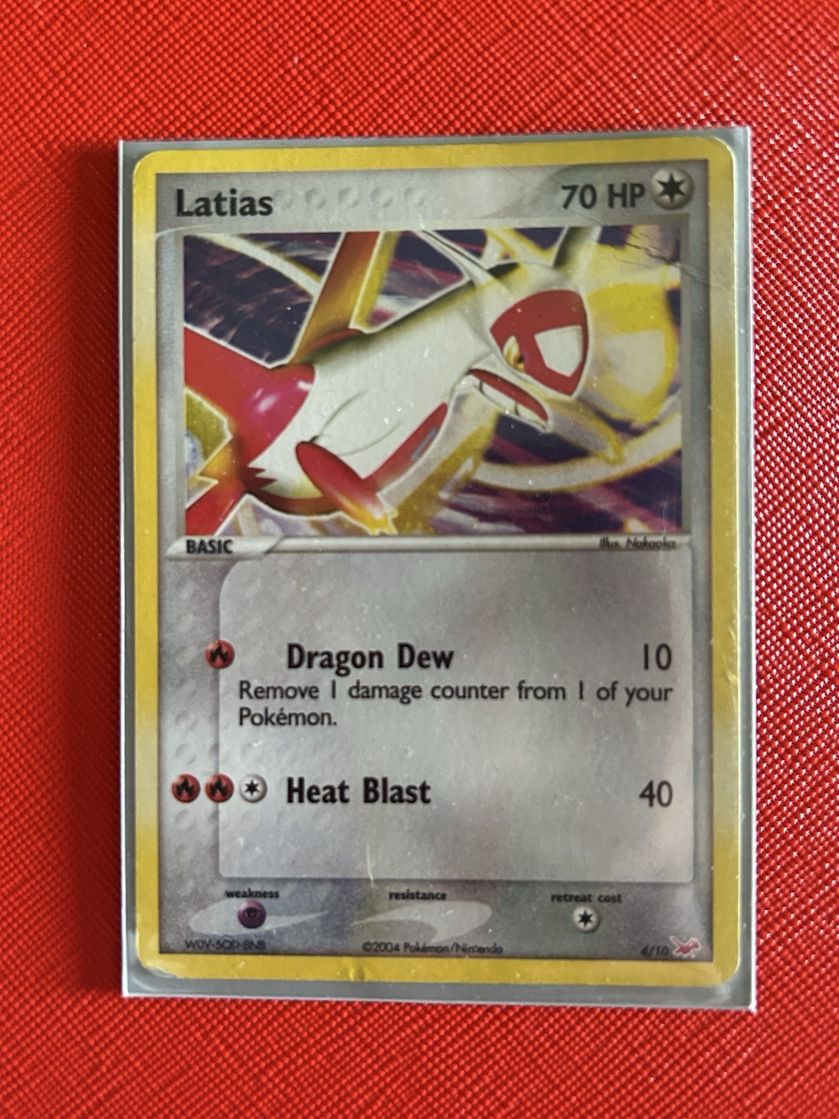 Pokémon Latias EX Trainer Kit 1: Latias & Latios Holo 4/10 Common English 70 HP