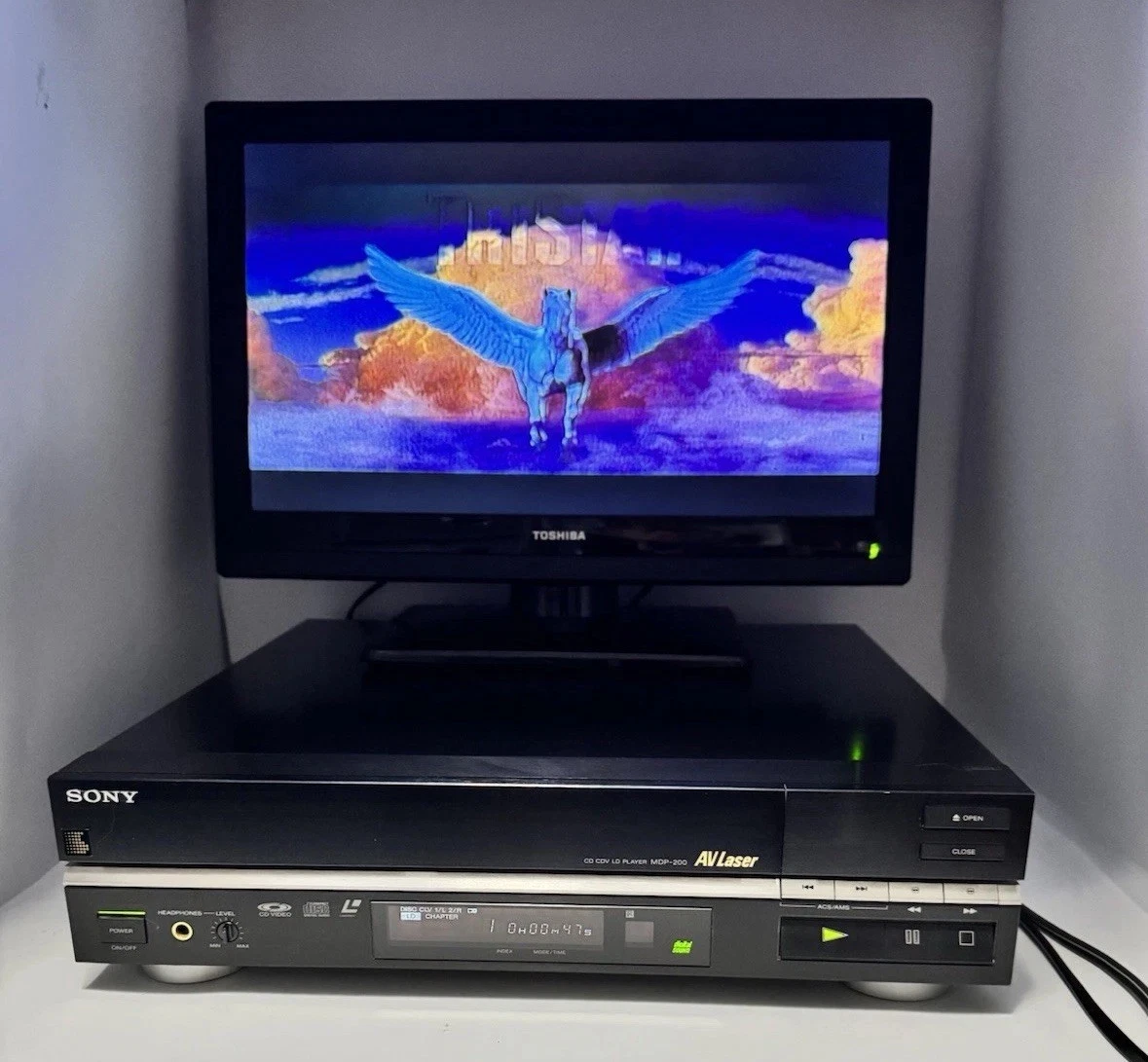 Lecteur Laserdisc Sony MDP-555 - Version Japonaise 100V (Pour Pièces)