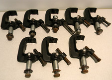 Lot of 8 Stage light C-Clamps JAPAN