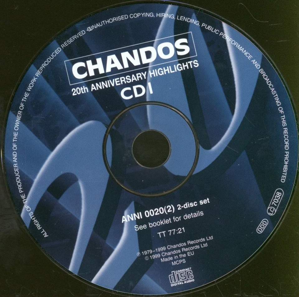 Anni00202 Verschiedene Künstler Zwanzigstes Jubiläum Highlights Doppel-CD Europa - Bild 3 von 4