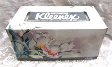 Vintage 1996 KLEENEX TULIPS 250 2 plis non parfumés blancs mouchoirs accessoire de film
