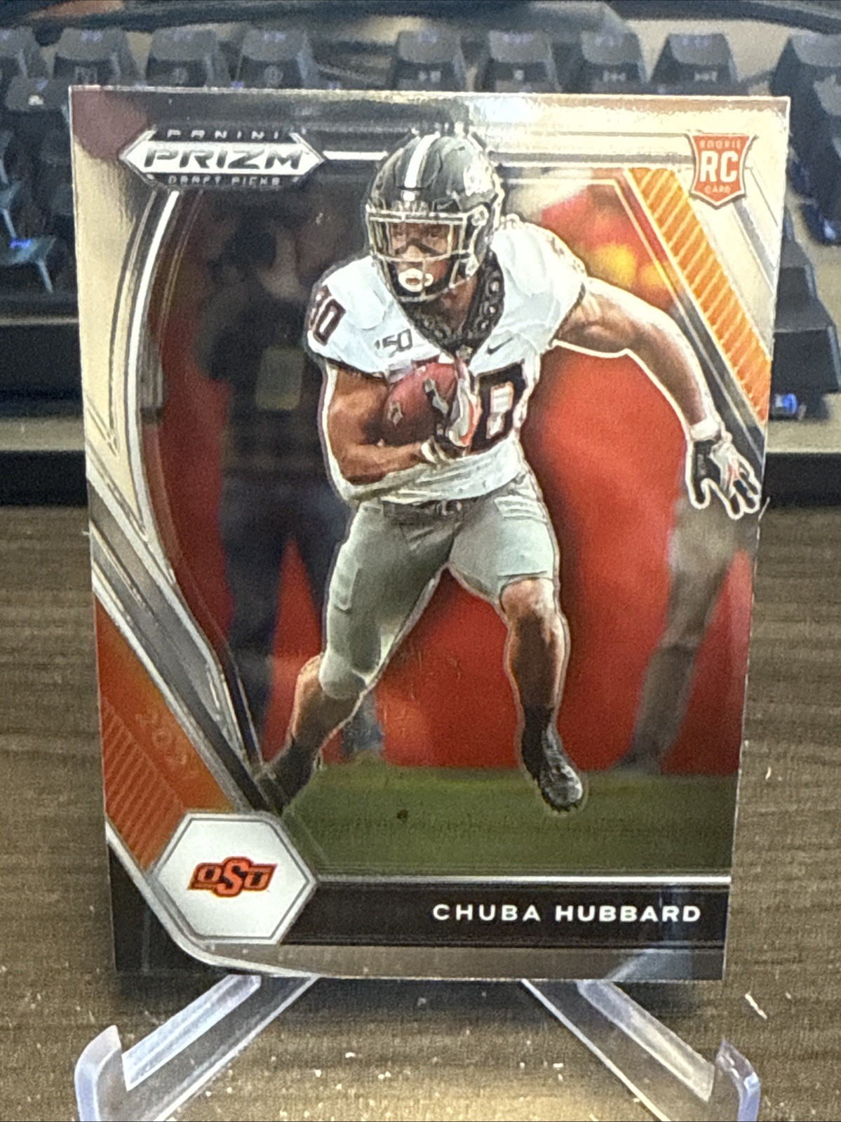 2021 Panini Prizm Draft Picks - Chuba Hubbard #125 (RC)