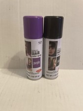 Black Purple Temporary Dye Hairspray