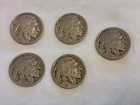 Lot of 5 | 1926 Buffalo Nickels| 100 y.o. U.S. Coins | Vintage American Nickels
