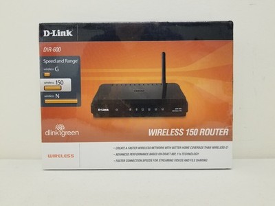 D-Link DIR-600 / 4-Port 10/100 Wireless 150 Router NEW SEALED!