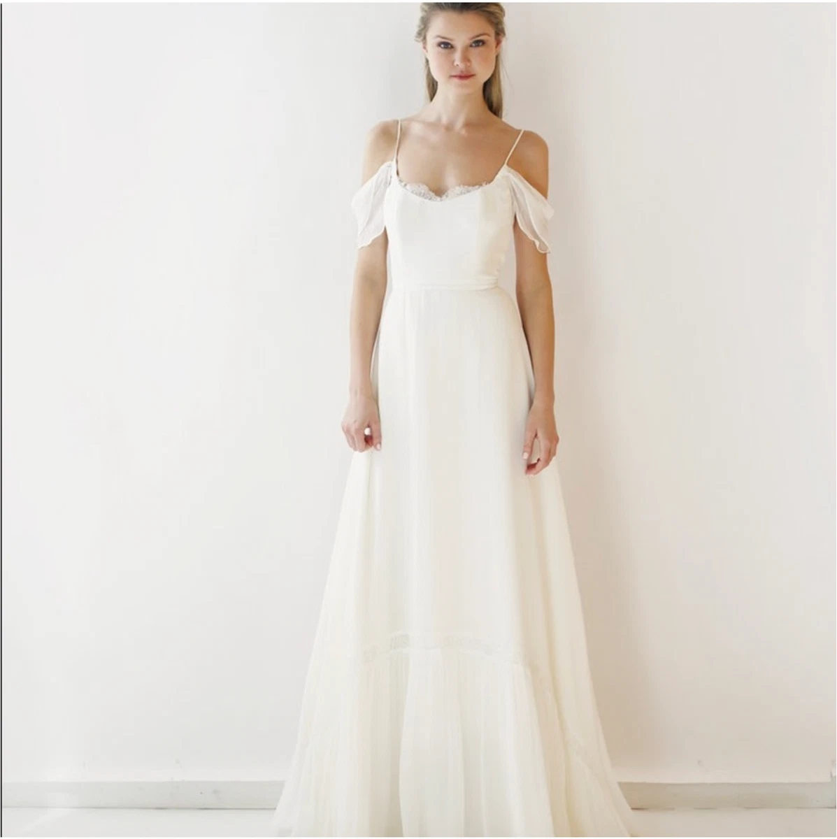 Ivory 100% Silk Wedding Dresses for sale | eBay Ivory 100% Silk Wedding Dresses for sale | eBay