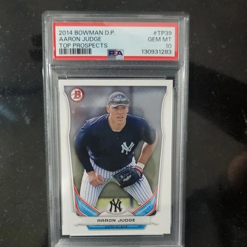 2014 Bowman Draft Aaron Judge Top Prospect  #TP39 PSA 10