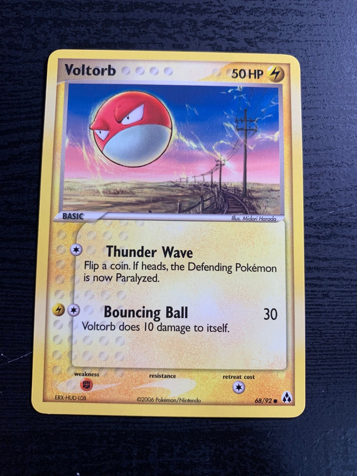 Voltorb Common Legend Maker 68/92 NM