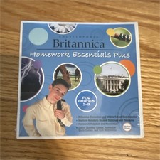 Encyclopedia Britannica Homework Essentials Plus CD for Windows Grades 1-9