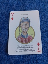 Eddie Arcaro Card Kentucky Derby Deck Hero Decks Playing Card Famous Jockey