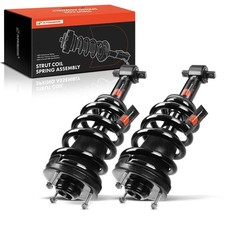 A-Premium 2x Front Strut and Coil Spring Assembly Compatible with Chevy and G...