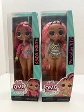 NEW LOL Surprise OMG Swim Dolls Coral Waves Paradise VIP Lot of 2