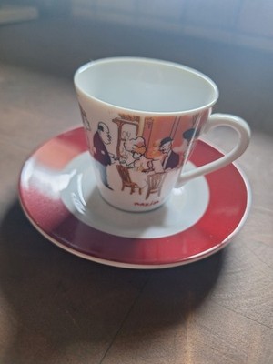 Maxim's Paris Espresso Tasse mit Untertasse