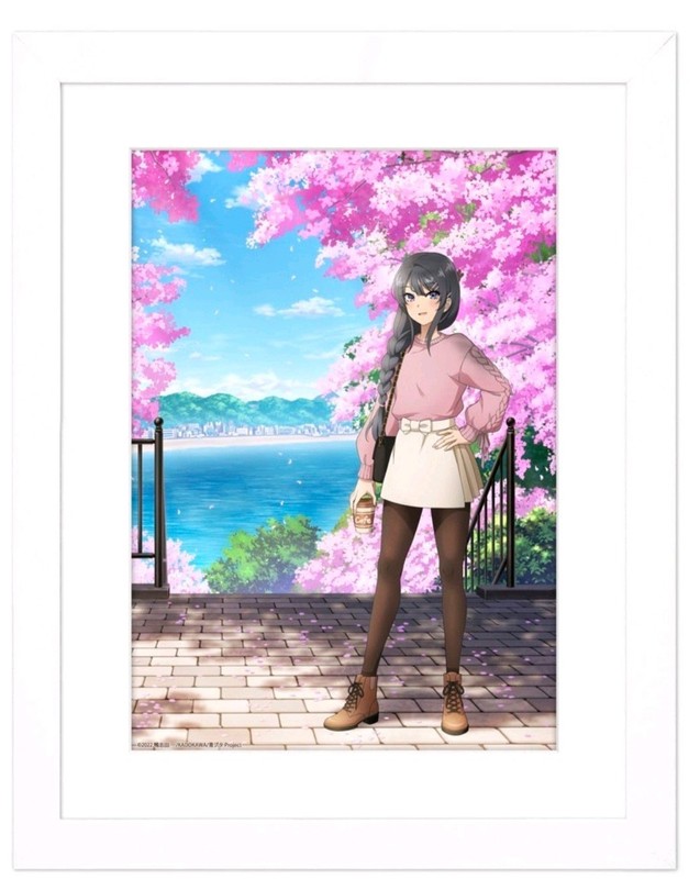 Rascal Does Not Dream of A Knapsack Kid Chara Graph Print Potrait Art Piece