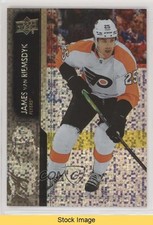 2021 Upper Deck Series 2 Speckled Rainbow Foil James van Riemsdyk #385 READ 0qr0